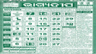 bhagyadeep calendar november 2021