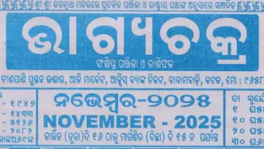 Bhagyachakra Calendar November 2025