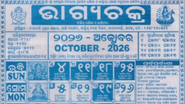 Bhagyachakra Calendar October 2026