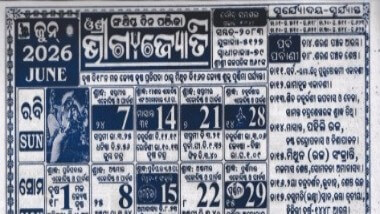 Bhagyajyoti Calendar June 2026