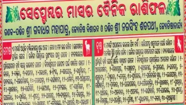 Daily Rasifala September 2025